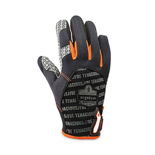 ergodyne ProFlex 821 Smooth Surface Handling Gloves, XX-Large, Black, Pair (17236)