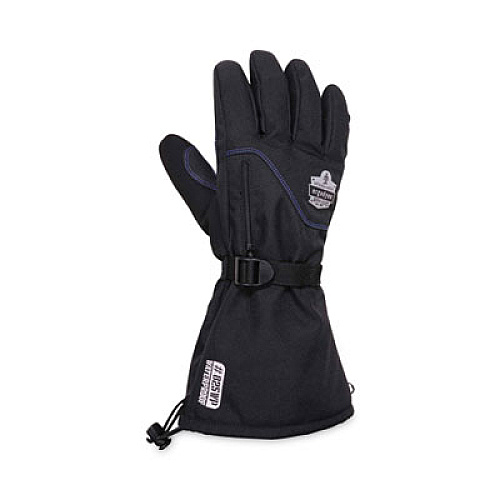 ergodyne ProFlex 825WP Thermal Waterproof Winter Work Gloves, XX-Large, Black, Pair (17606)