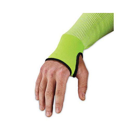 ergodyne ProFlex 7941-PR CR Protective Arm Sleeve, 18", Lime, 144 Pairs/Carton (17947)