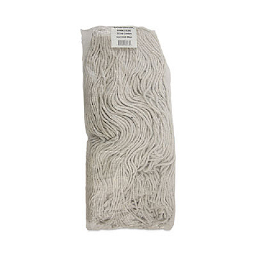 Boardwalk Mop Head, Premium Standard Head, Cotton Fiber, 32 oz, White, 12/Carton (232C)