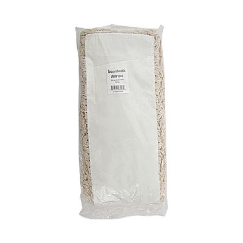 Boardwalk Industrial Dust Mop Head, Hygrade Cotton, 48 x 5, White (1348)