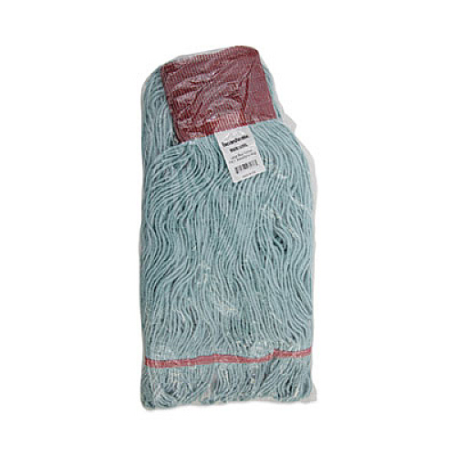 Boardwalk EchoMop with Looped-End Wet Head, Cotton/Rayon/Synthetic, Large, Blue (1400LEA)