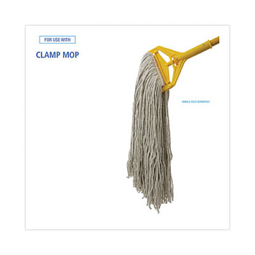 Boardwalk Cut-End Wet Mop Head, Cotton, #32, White (2032CEA)