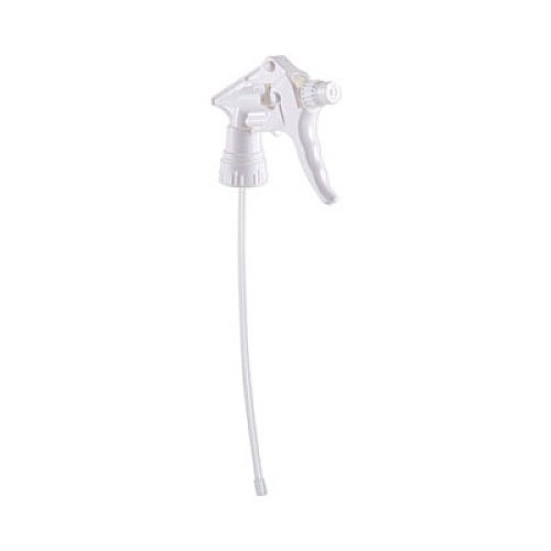 Boardwalk General Purpose Trigger Sprayer, 8" Tube, Fits 16 oz to 24 oz Bottles, White, 24/Carton (58108)