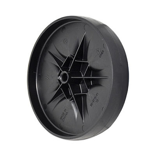 Rubbermaid Commercial Wheel and Axle Kit for Janitorial Cleaning Cart, 8" Wheel, Black/Gray/Silver, 2/Set (9T73L9GRA)