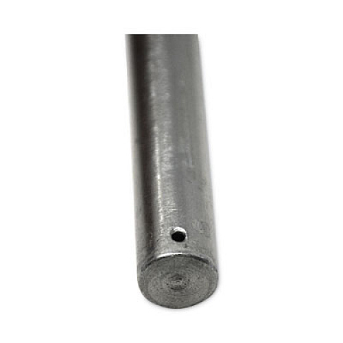 Rubbermaid Commercial Mega BRUTE Waste Collector Replacement Axle Kit, Silver (9W71L3)