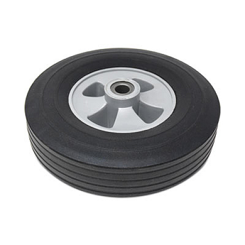 Rubbermaid Commercial Tilt Truck Wheels, 650 lb Weight Capacity, 10" Wheel, Black (FG1305L30000)