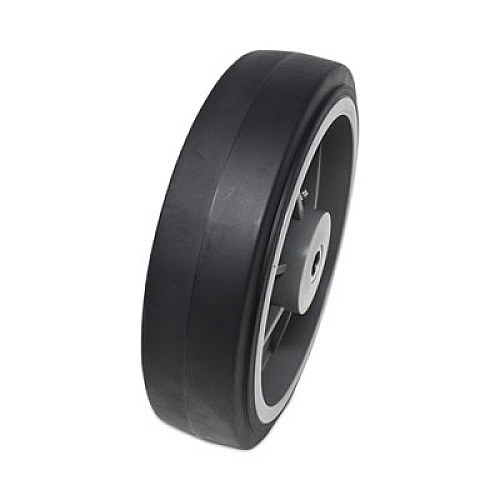Rubbermaid Commercial Tilt Truck Wheels, 850 lb Weight Capacity, 12" Wheel, Black (FG1316L30000)