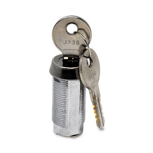 Rubbermaid Commercial Plaza Container Replacement Parts, Keyed Cam Lock Kit with Two Keys (FG3964L60000)