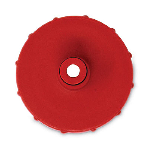 Rubbermaid Commercial HYGEN HYGEN PULSE Cleaning System Replacement Bottle Cap, Plastic, 2" Diameter x 1.75" h, Red (FGQ969L10000)