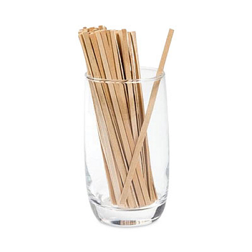 AmerCareRoyal Wood Stir Sticks, 5.5", 1,000/Box (R810BX)