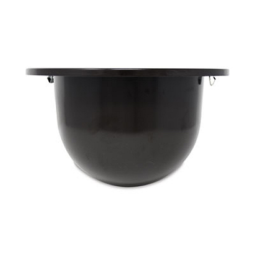Rubbermaid Commercial Landmark Series Replacement Part, Smoker Pan Insert, 10.75" Diameter x 7h, Sable (FG3975M3SBLE)