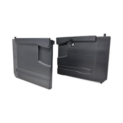 Rubbermaid Commercial Utility Cart Replacement Parts, Door Kit with Lock (FG4094L1BLA)