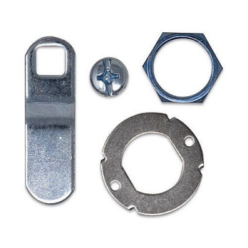 Rubbermaid Commercial Replacement Lock and Keys for Housekeeping Carts, Silver (FG6191L10000)