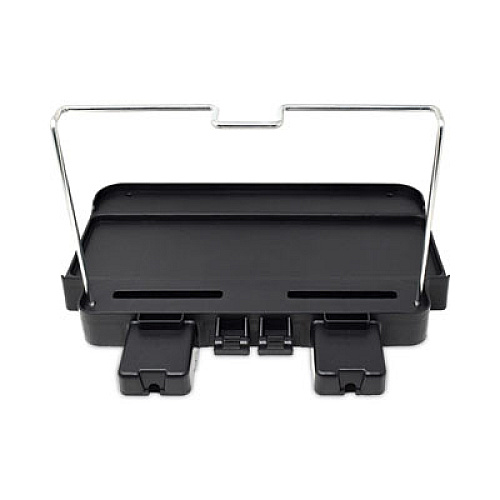 Rubbermaid Commercial Replacement Folding Bag/Bucket Platform For Microfiber Carts, Black (FG9T73L8BLA)