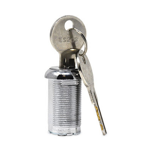 Rubbermaid Commercial Replacement Lock and Keys for Housekeeping Carts, Silver (FG6191L10000)