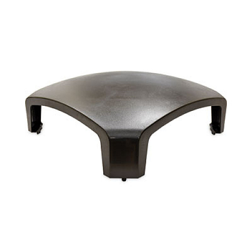 Rubbermaid Commercial Landmark Series Replacement Part, Dome Top, 26w x 26d x 11.25h, Sable (FG3975L1SBLE)