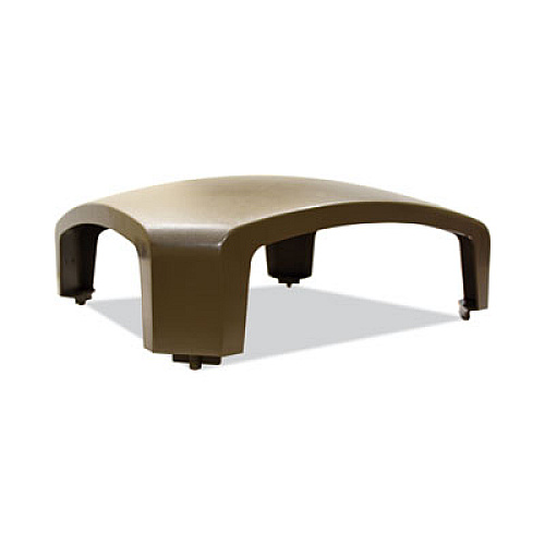 Rubbermaid Commercial Landmark Series Replacement Part, Hood Top, 26w x 26d x 11.25h, Driftwood (3975L1DRI)