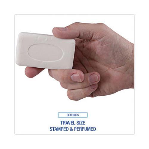 Boardwalk Face and Body Amenity Soap, Paper Wrapped, Floral Scent, # 3 Bar, 144/Carton (NO3SOAP)