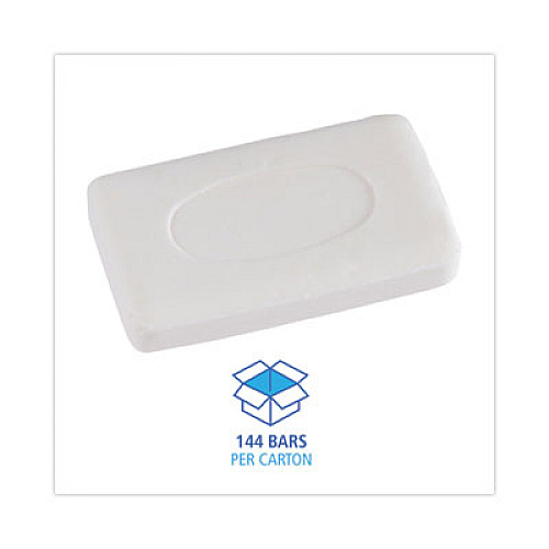 Boardwalk Face and Body Amenity Soap, Unwrapped, Floral Scent, # 3 Bar, 144/Carton (NO3UNWRAPA)
