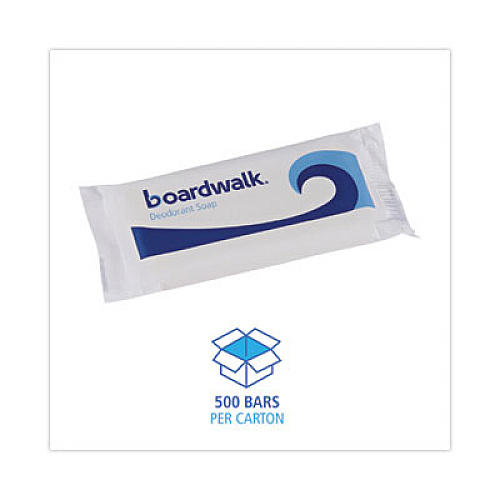Boardwalk Face and Body Amenity Soap, Flow Wrapped, Floral Scent, # 1 1/2 Bar, 500/Carton (NO15SOAP)