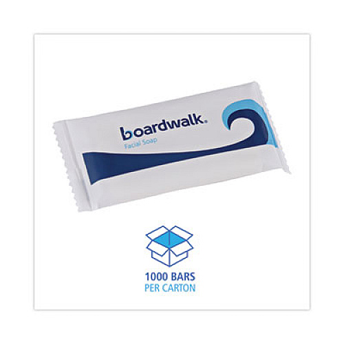 Boardwalk Face and Body Amenity Soap, Flow Wrapped, Floral Scent, # 3/4 Bar, 1,000/Carton (NO34SOAP)