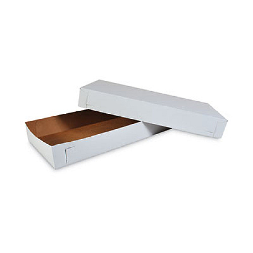 SCT Donut Trays, 23 x 12 x 3, White, Paper, 50/Bundle (2037)