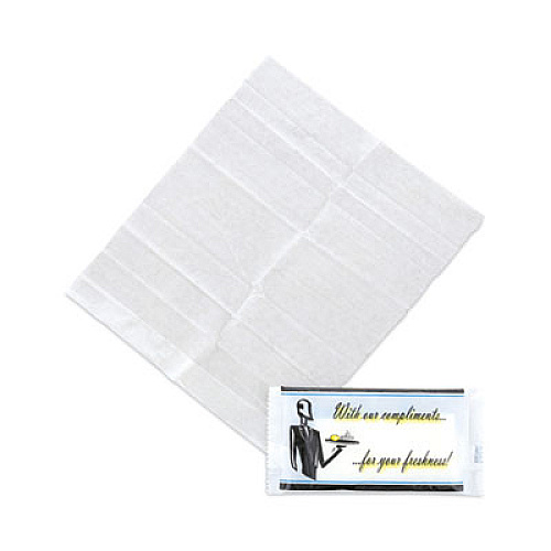 AmerCareRoyal The Ultimate Fingerbowl, Individually Wrapped, Lemon Scent, White, 250/Carton (RF1MU)