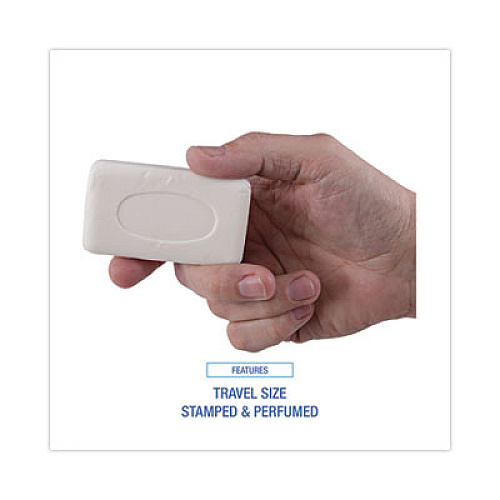 Boardwalk Face and Body Amenity Soap, Unwrapped, Floral Scent, # 3 Bar, 144/Carton (NO3UNWRAPA)