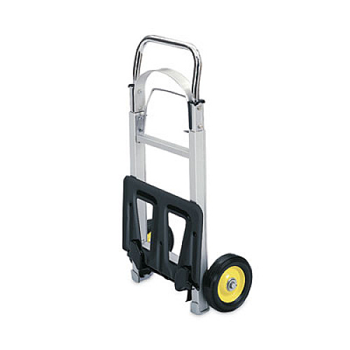 Safco HideAway Aluminum Hand Truck, 250 lb Capacity, 15.5 x 16.5 x 43.5, Aluminum (4061)