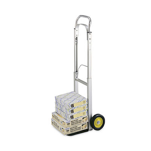 Safco HideAway Aluminum Hand Truck, 250 lb Capacity, 15.5 x 16.5 x 43.5, Aluminum (4061)