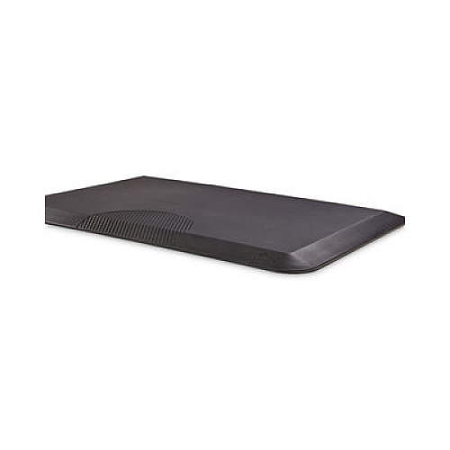 Safco Anti-Fatigue Mat, Rectangular, Black Textured Surface, 20" x 30" (2110BL)