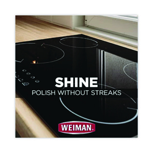 WEIMAN Glass Cook Top Cleaner and Polish, 20 oz, Squeeze Bottle, 6/CT (137)