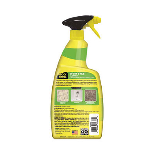 Goo Gone Grout and Tile Cleaner, Citrus Scent, 28 oz Trigger Spray Bottle, 6/CT (2054A)