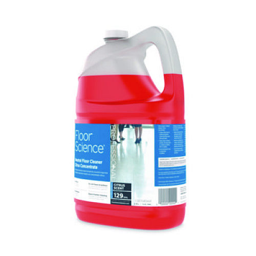 Diversey Floor Science Neutral Floor Cleaner Concentrate, Citrus Scent, 1 gal, 4/Carton (CBD540441)