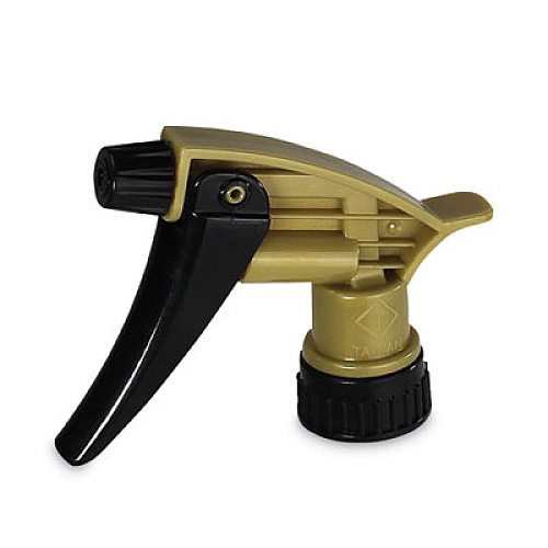 TOLCO 320ARS Acid Resistant Trigger Sprayer, 9.5" Tube, Fits 32 oz Bottle with 28/400 Neck Thread, Gold/Black, 200/Carton (110580)