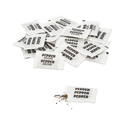 Office Snax Pepper Packets, 0.1 g Packet, 3,000/Carton (15269)