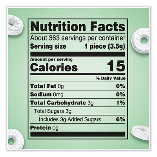 LifeSavers Hard Candy Mints, Wint-O-Green, 44.93 oz Bag (21524)
