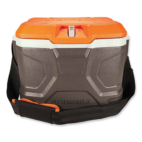ergodyne Chill-Its 5170 17-Quart Industrial Hard Sided Cooler, Orange/Gray, 30/Pallet (13172)