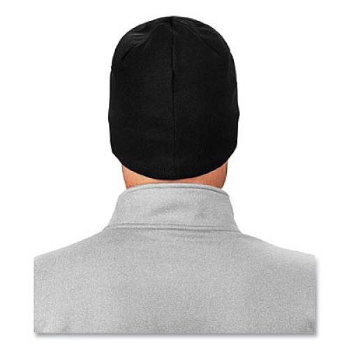 ergodyne N-Ferno 6820 FR Cotton Fleece Knit Hat, One Size Fits Most, Black (16820)