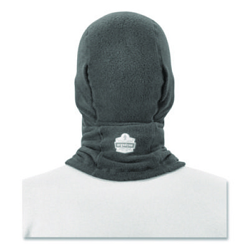 ergodyne N-Ferno 6823 Hinged Balaclava Face Mask, Fleece, One Size Fits Most, Black (16823)