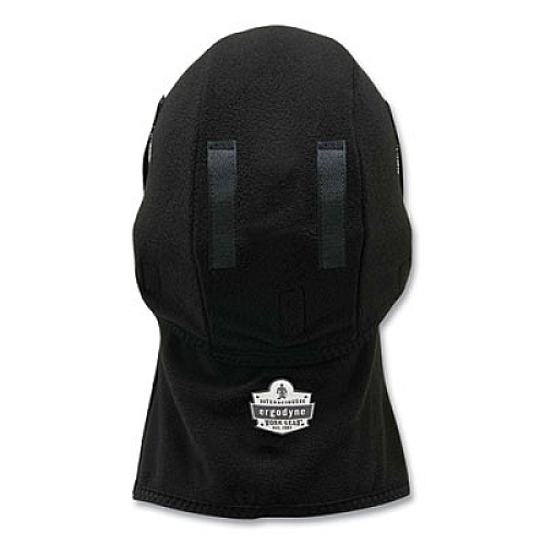 ergodyne N-Ferno 6827 2-Piece Fleece Neoprene Balaclava Face Mask, One Size Fits Most, Black (16827)