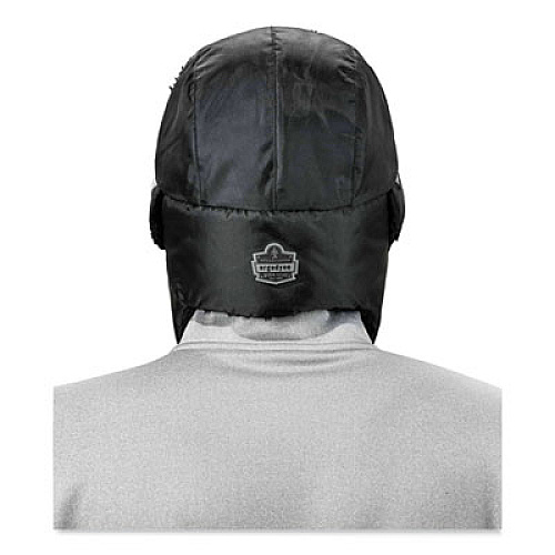 ergodyne N-Ferno 6802 Classic Trapper Hat, X-Small, Black (16846)