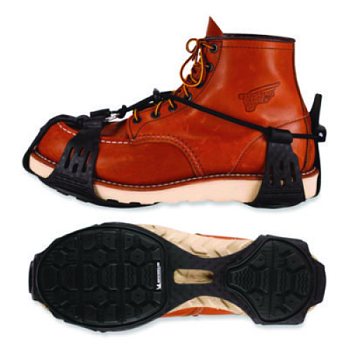 ergodyne Trex 6325 Spikeless Traction Devices, Large (Men's Size 8 to 11), Black, Pair (16924)