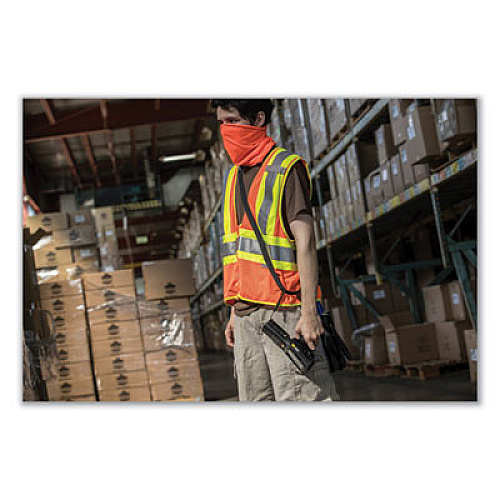 ergodyne GloWear 8229Z Class 2 Economy Two-Tone Zipper Vest, Polyester, 2X-Large/3X-Large, Orange (21307)