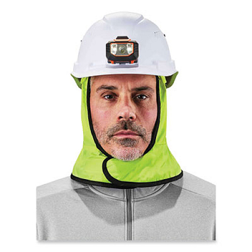 ergodyne N-Ferno 6842 2-Layer Poly Shoulder Winter Liner, Fleece/Polyester, One Size Fits Most, Lime (16841)