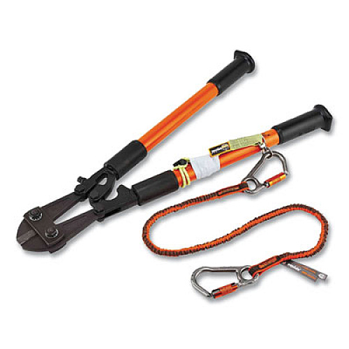 ergodyne Squids 3186 Iron + Steel Worker Tool Tethering Kit, Assorted Max Working Capacities, Lengths and Colors (19656)