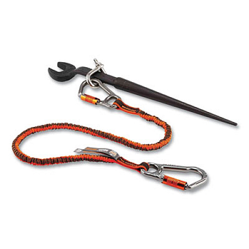 ergodyne Squids 3186 Iron + Steel Worker Tool Tethering Kit, Assorted Max Working Capacities, Lengths and Colors (19656)