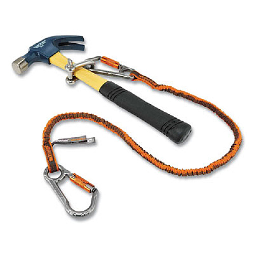 ergodyne Squids 3186 Iron + Steel Worker Tool Tethering Kit, Assorted Max Working Capacities, Lengths and Colors (19656)