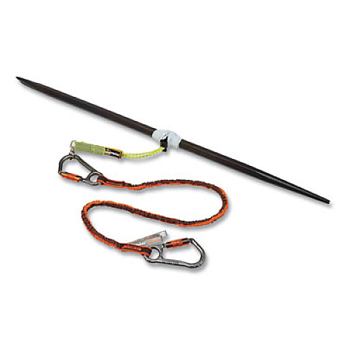 ergodyne Squids 3186 Iron + Steel Worker Tool Tethering Kit, Assorted Max Working Capacities, Lengths and Colors (19656)